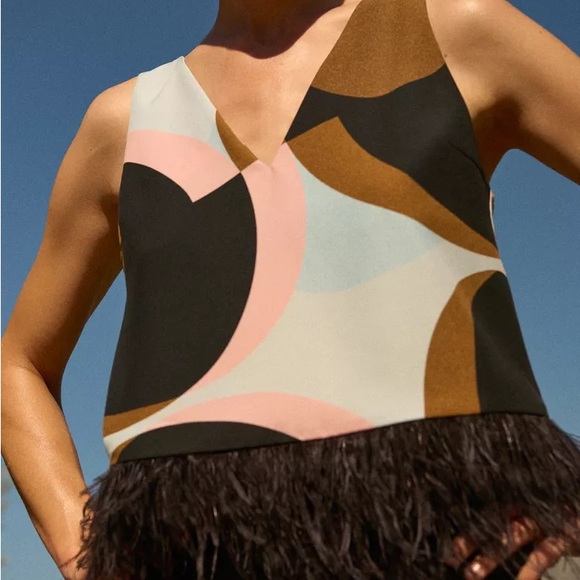 Zara Feather Matching Coord Set - Picture 2 of 2